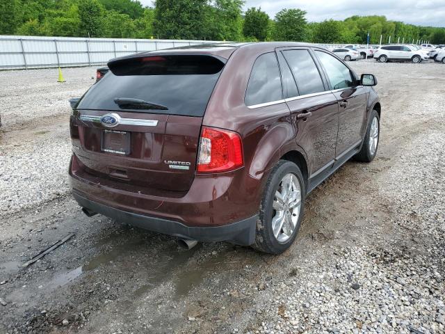 Image 3 of 2012 FORD EDGE LIMITED 2012 with VIN 2FMDK3K97CBA59621