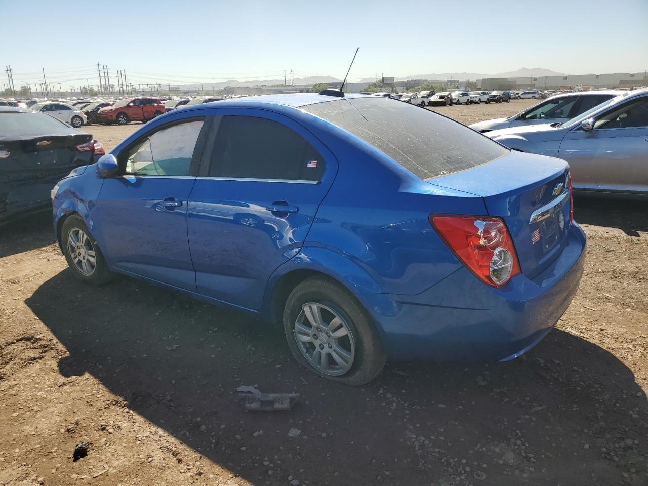 Image 2 of 2016 CHEVROLET SONIC LT 2016 with VIN 1G1JC5SH2G4137822