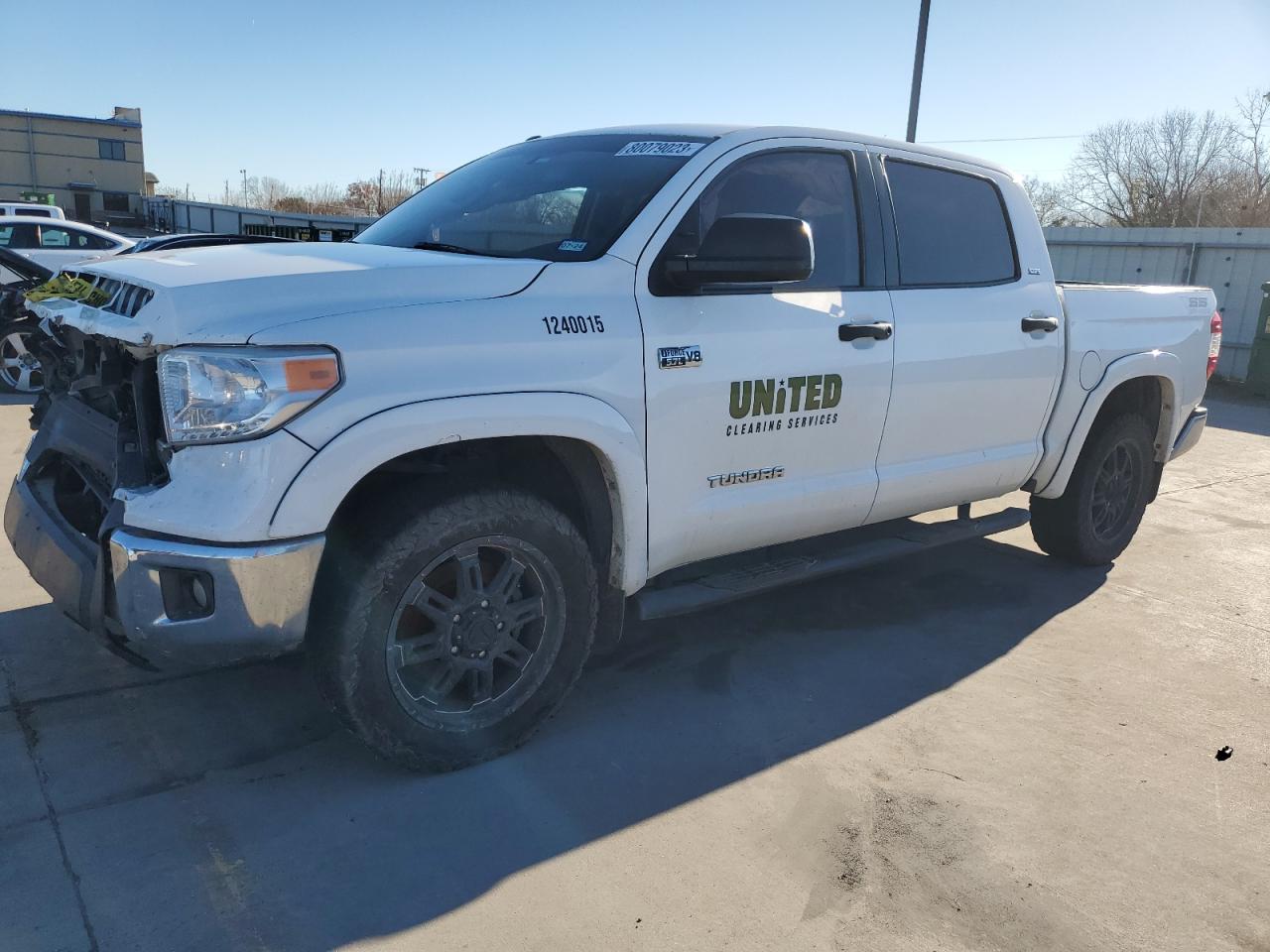 Изображение 1 2014 TOYOTA TUNDRA CREWMAX SR5 2014 с VIN 5TFDW5F15EX396020