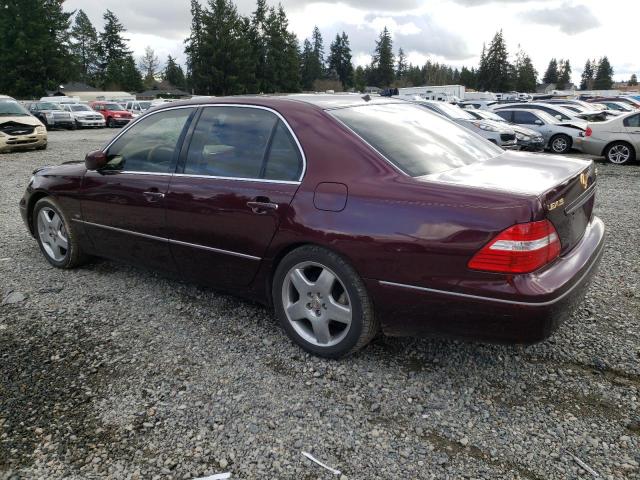 Image 2 of 2004 LEXUS LS 430 2004 with VIN JTHBN36F340157873