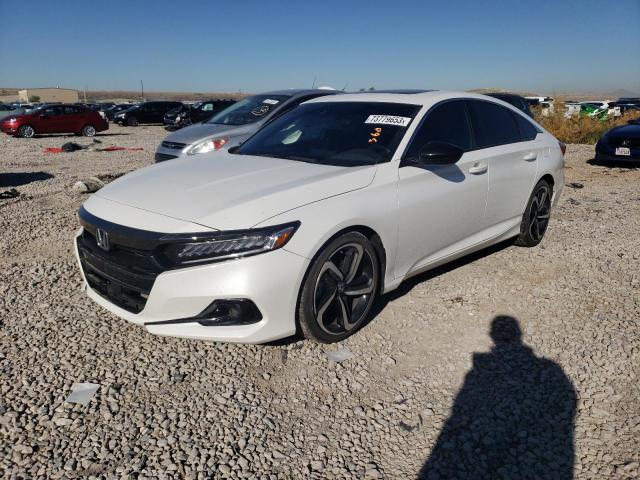 Image 1 of 2022 HONDA ACCORD SPORT 2022 with VIN 1HGCV2F33NA018460