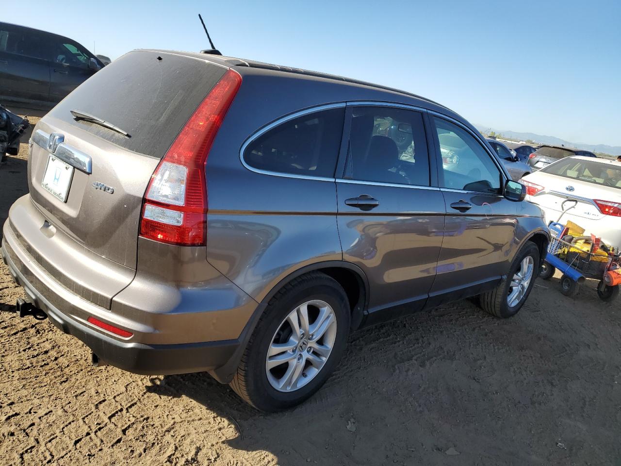Image 3 of 2011 HONDA CR-V EXL 2011 with VIN 5J6RE4H77BL093340