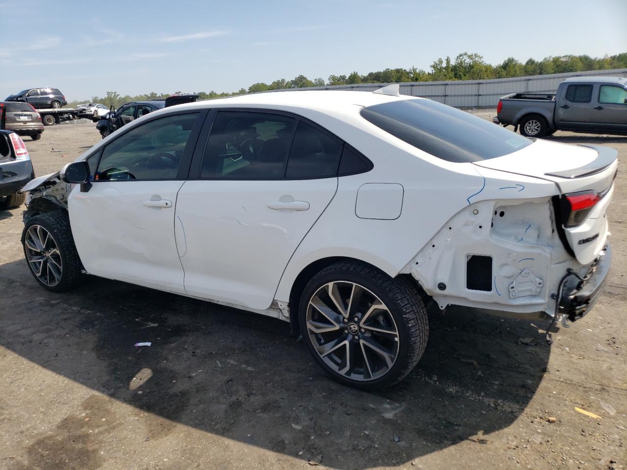 Image 2 of 2020 TOYOTA COROLLA XSE 2020 with VIN 5YFT4RCE8LP056131