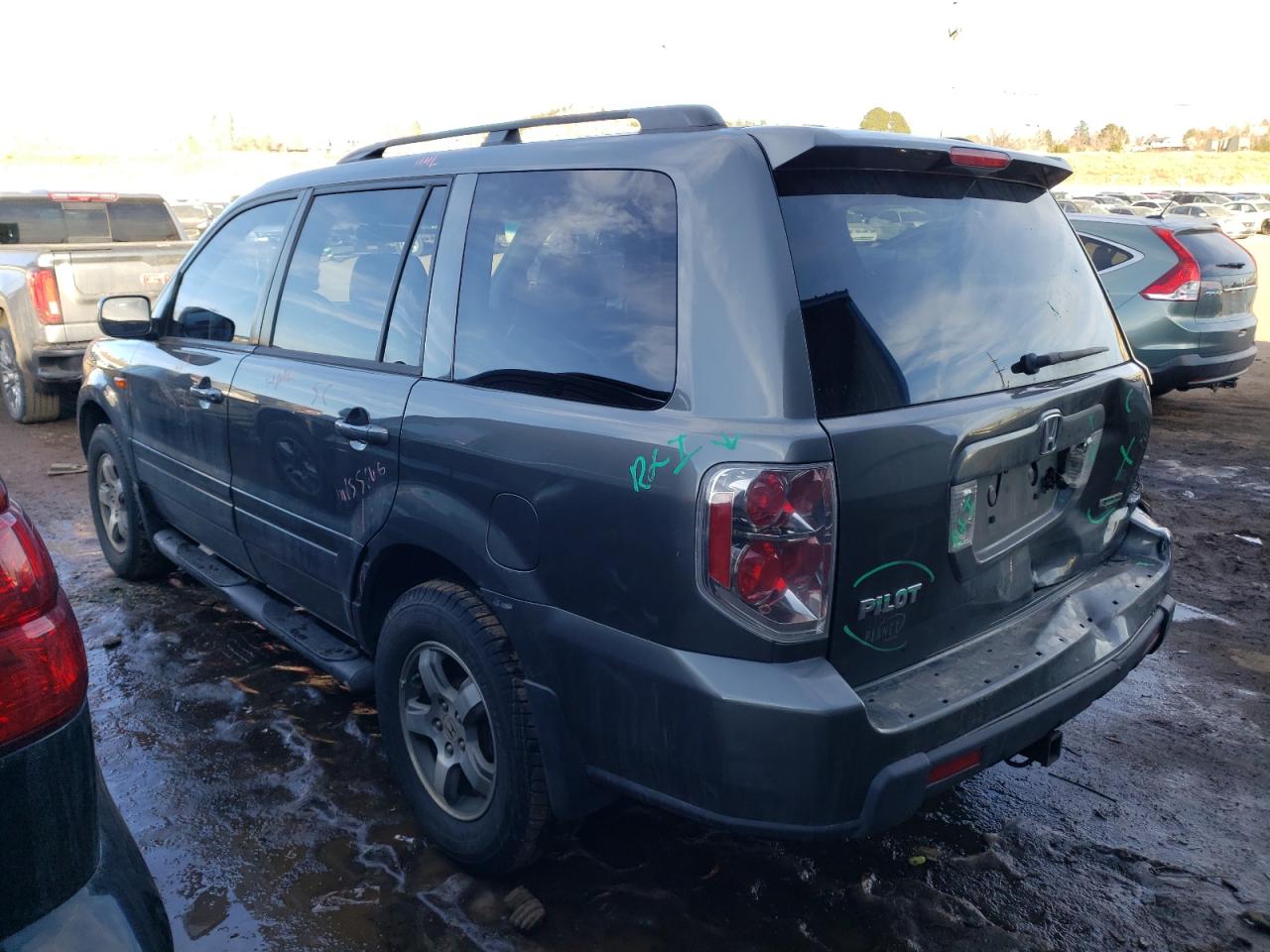 Изображение 2 2007 HONDA PILOT EXL 2007 с VIN 2HKYF18747H506713