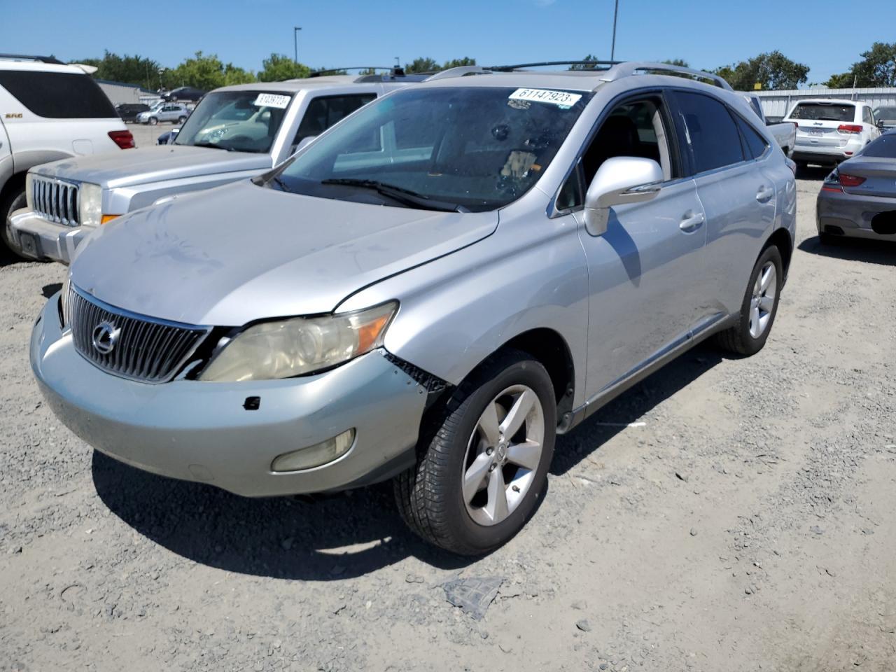 Image 1 of 2010 LEXUS RX 350 2010 with VIN JTJZK1BA6A2406459