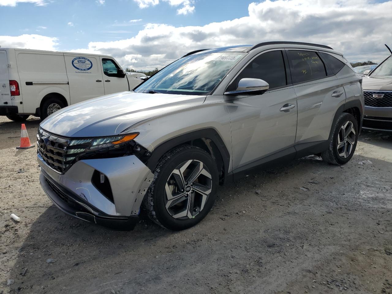 Image 1 of 2022 HYUNDAI TUCSON LIMITED 2022 with VIN 5NMJE3AE0NH014750