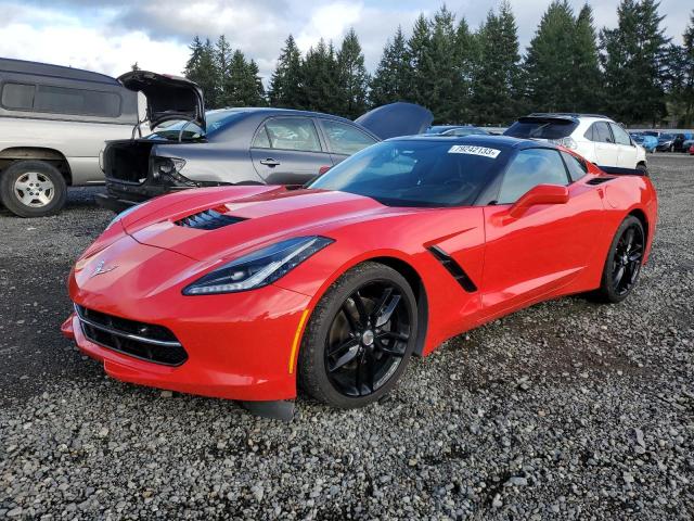 Изображение 1 2018 CHEVROLET CORVETTE STINGRAY 3LT 2018 с VIN 1G1YF2D73J5105701