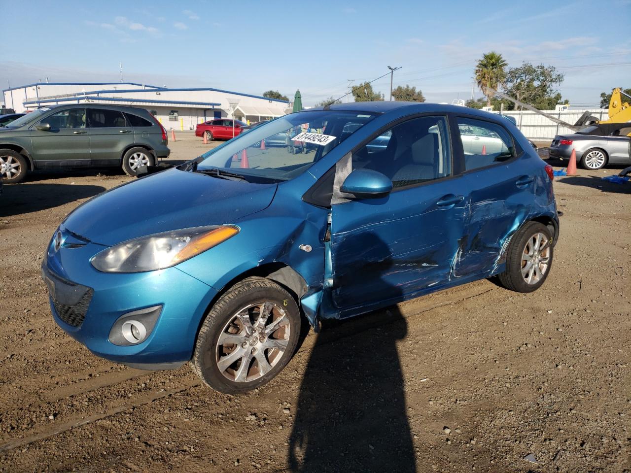 Изображение 1 2011 MAZDA MAZDA2  2011 с VIN JM1DE1HY9B0114388