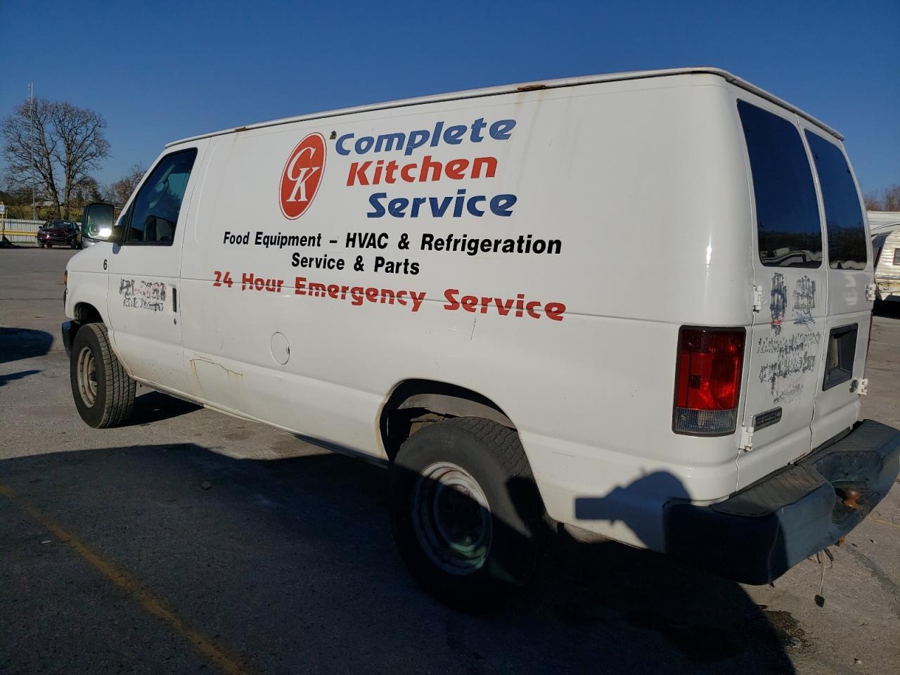 Изображение 2 2008 FORD ECONOLINE E250 VAN 2008 с VIN 1FTNE24L58DA55958