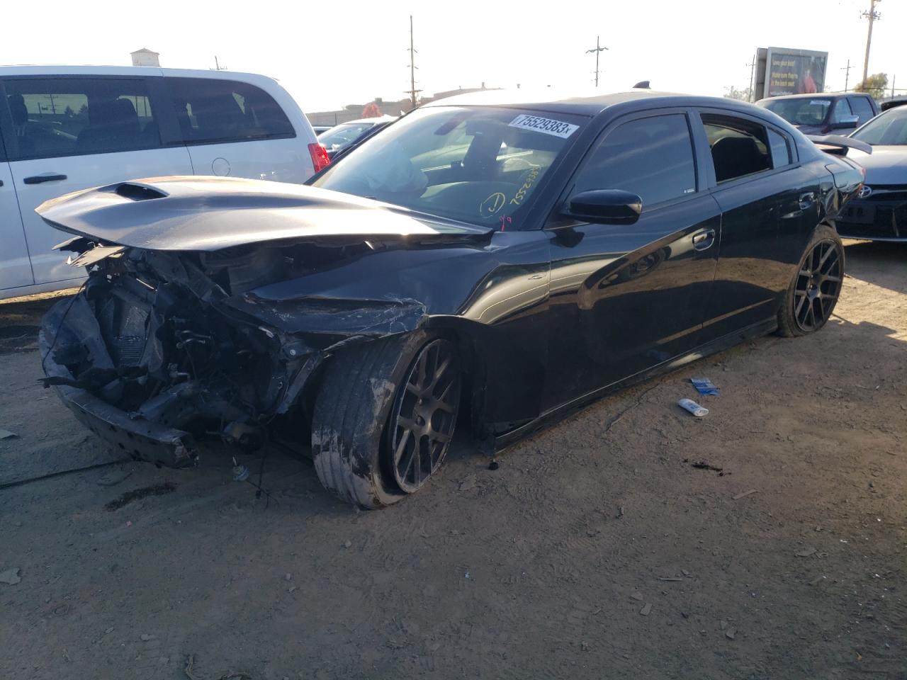 Image 1 of 2017 DODGE CHARGER R/T 2017 with VIN 2C3CDXCT4HH598721