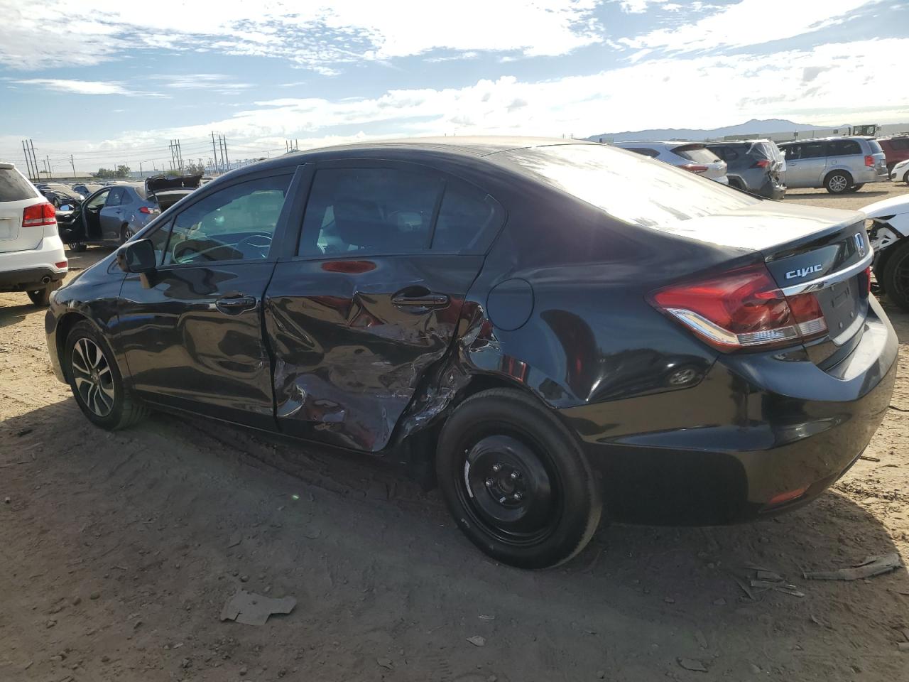 Изображение 2 2015 HONDA CIVIC EX 2015 с VIN 2HGFB2F82FH557768