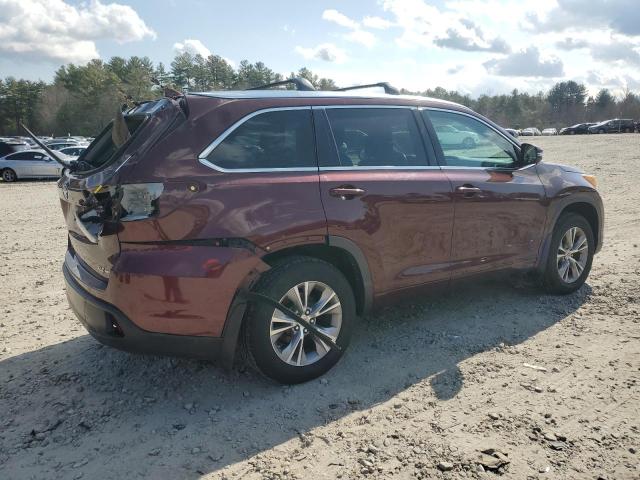Obraz 3 z 2015 TOYOTA HIGHLANDER XLE 2015 z VIN 5TDJKRFH6FS206221