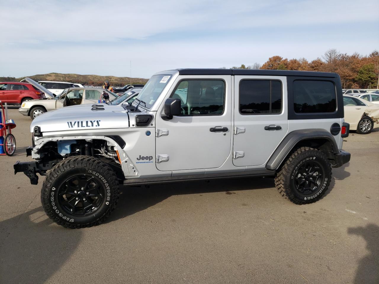 Image 1 of 2023 JEEP WRANGLER 4XE 2023 with VIN 1C4JJXN67PW592088