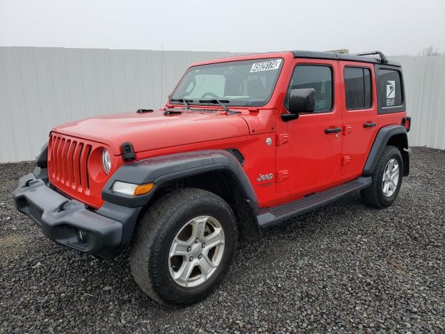 Image 1 of 2018 JEEP WRANGLER UNLIMITED SPORT 2018 with VIN 1C4HJXDG8JW226057
