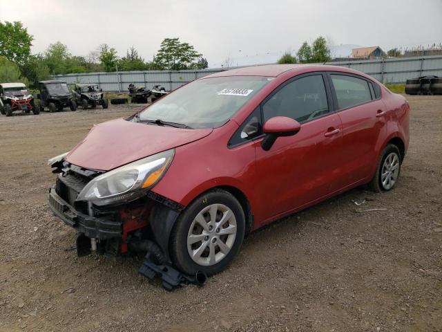 Image 1 of 2014 KIA RIO LX 2014 with VIN KNADM4A32E6408099