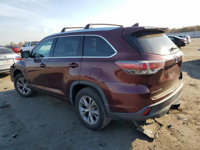 Изображение 2 2014 TOYOTA HIGHLANDER XLE 2014 с VIN 5TDKKRFH7ES031464