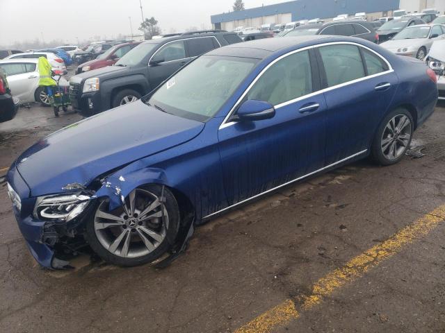 Image 1 of 2019 MERCEDES-BENZ C-CLASS 300 4MATIC 2019 with VIN 55SWF8EB8KU303659
