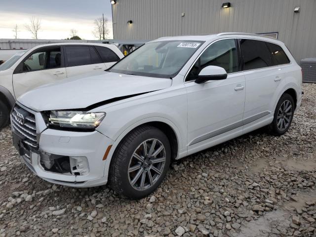 Image 1 of 2019 AUDI Q7 PREMIUM PLUS 2019 with VIN WA1LHAF70KD045381