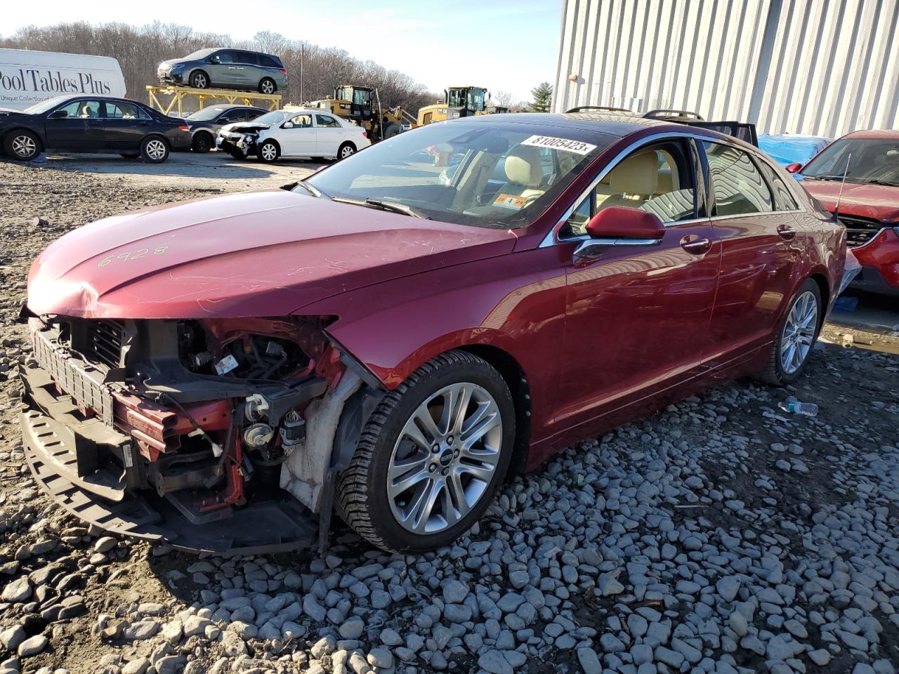 Obraz 1 z 2013 LINCOLN MKZ HYBRID 2013 z VIN 3LN6L2LU6DR809130