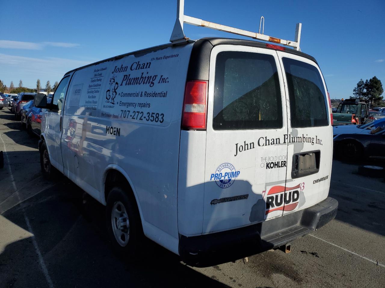 Obraz 2 z 2006 CHEVROLET EXPRESS G1500  2006 z VIN 1GCFG15X061265232