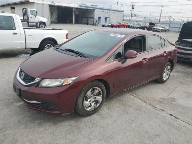 Изображение 1 2013 HONDA CIVIC LX 2013 с VIN 19XFB2F59DE247033