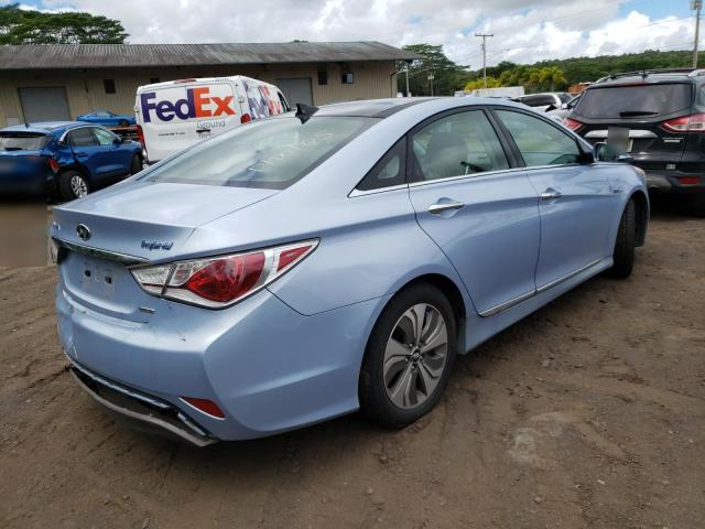 Image 3 of 2015 HYUNDAI SONATA HYBRID 2015 with VIN KMHEC4A48FA129205