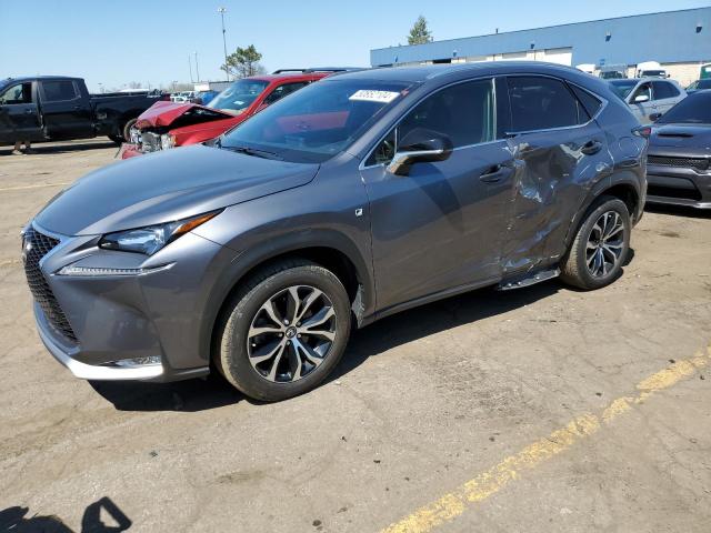 Image 1 of 2017 LEXUS NX 200T BASE 2017 with VIN JTJBARBZ0H2143503