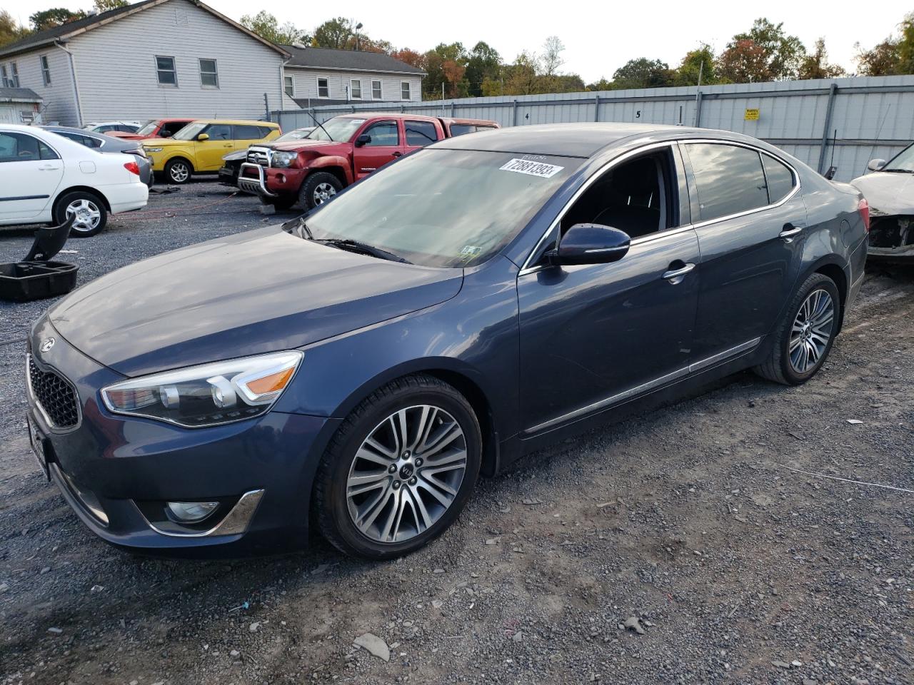 Изображение 1 Kia Cadenza Premium 2014 с VIN KNALN4D79E5133263