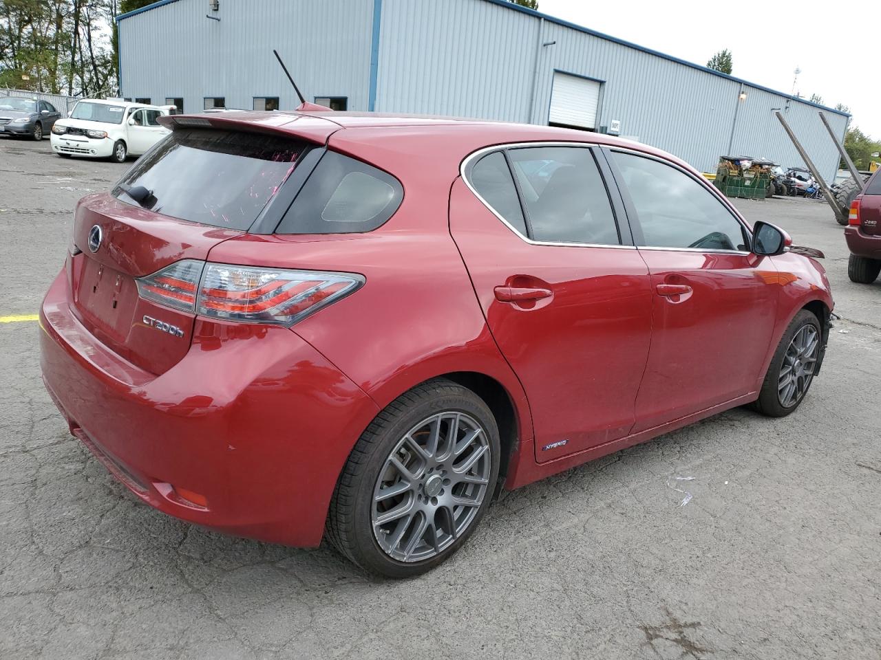 Image 3 of 2012 LEXUS CT 200 2012 with VIN JTHKD5BH1C2101942