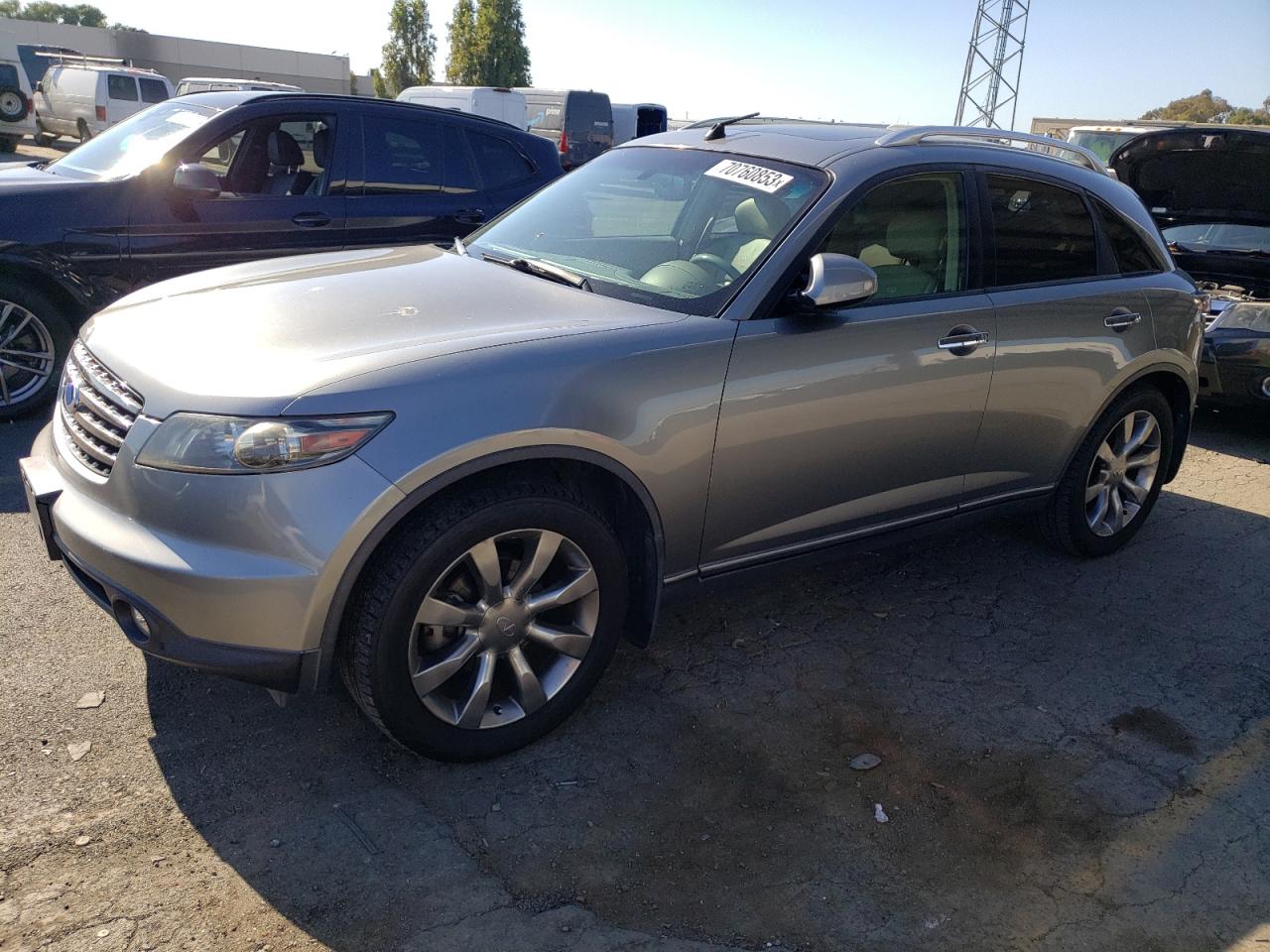 Image 1 of 2005 INFINITI FX35  2005 with VIN JNRAS08W65X210589