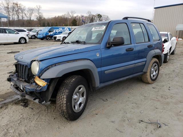 Obraz 1 z 2005 JEEP LIBERTY SPORT 2005 z VIN 1J4GL48K35W697231