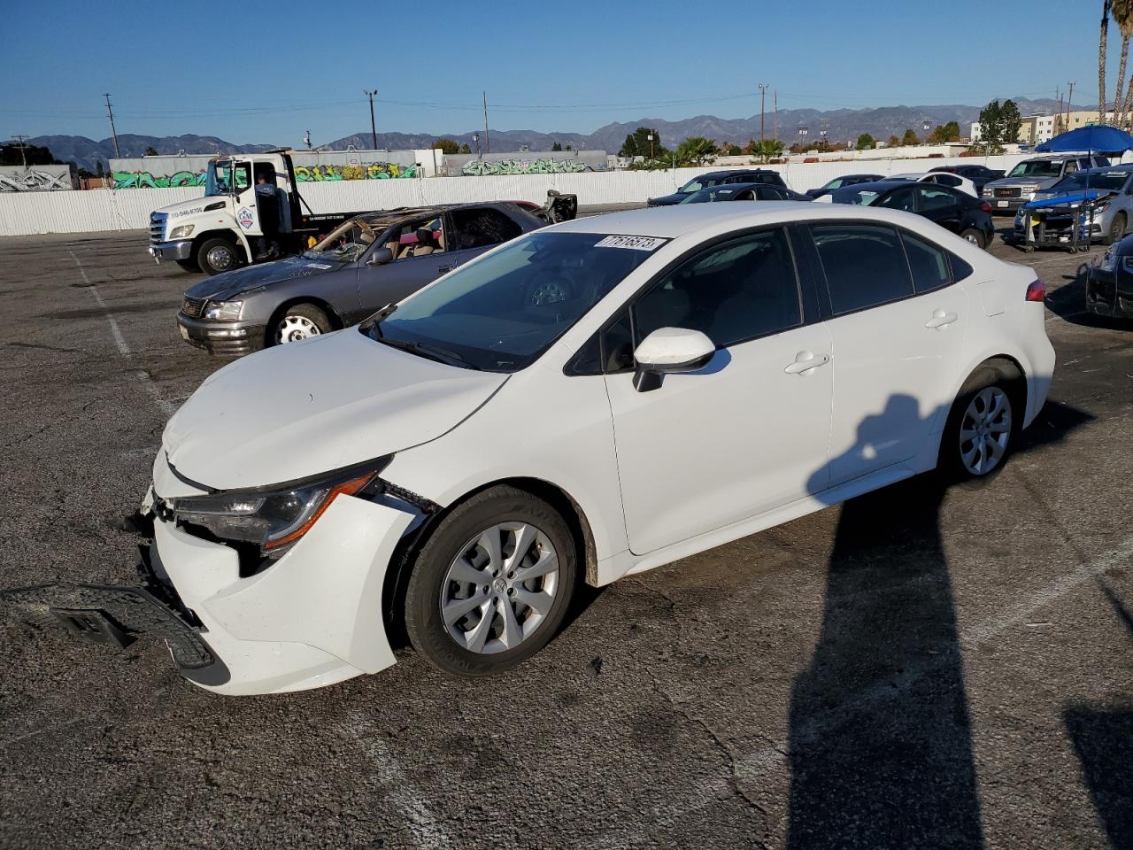 Изображение 1 2022 TOYOTA COROLLA LE 2022 с VIN JTDEPMAE4NJ203140