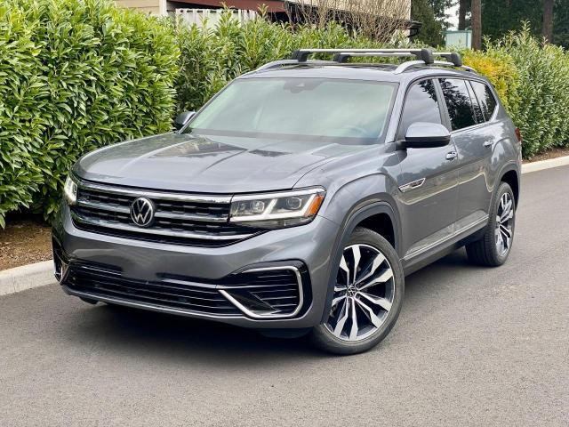 Image 1 of 2021 VOLKSWAGEN ATLAS SEL R-LINE 2021 with VIN 1V2SR2CA9MC552792