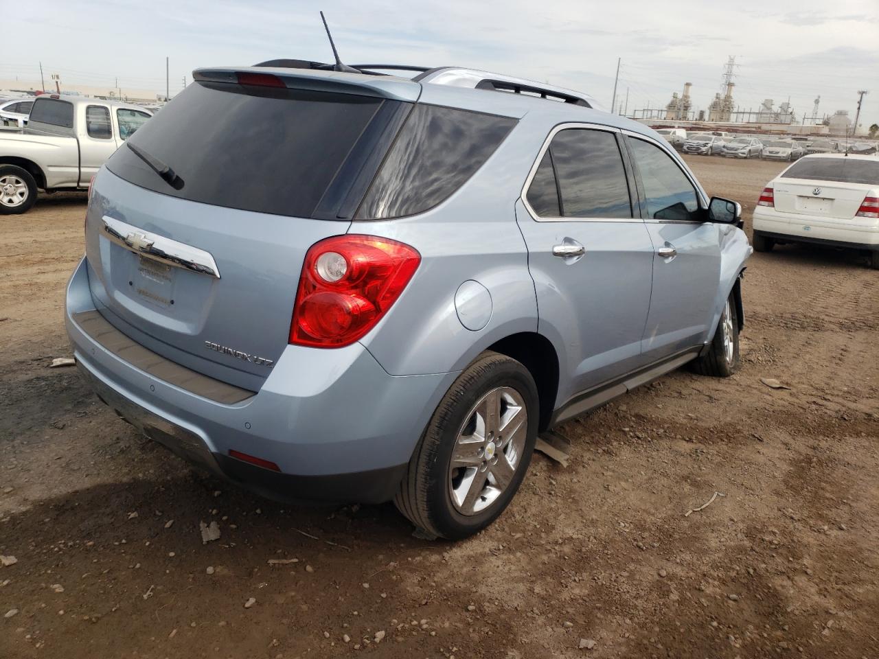 Image 3 of 2014 CHEVROLET EQUINOX LTZ 2014 with VIN 2GNALDEK4E6376719