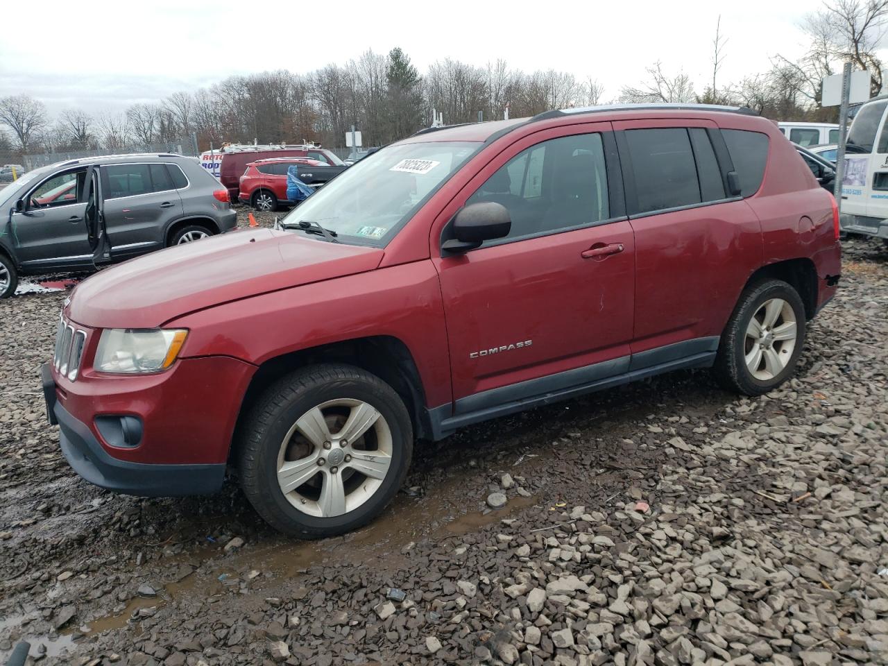 Image 1 of 2011 JEEP COMPASS SPORT 2011 with VIN 1J4NT1FAXBD189992