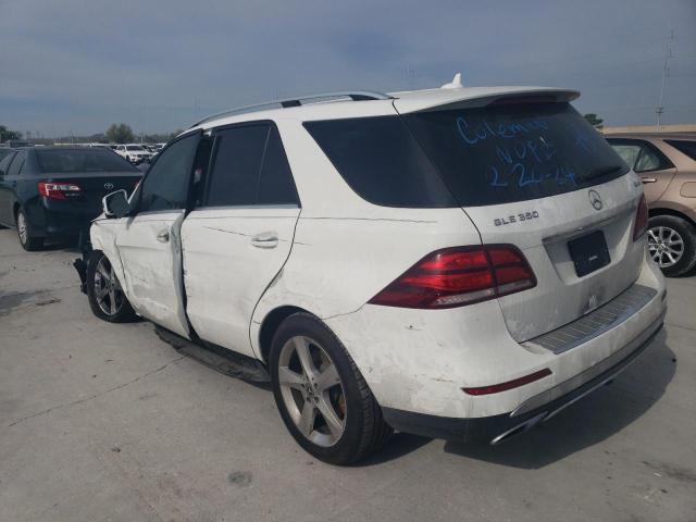 Image 2 of 2017 MERCEDES-BENZ GLE 350 4MATIC 2017 with VIN 4JGDA5HB1HA967574