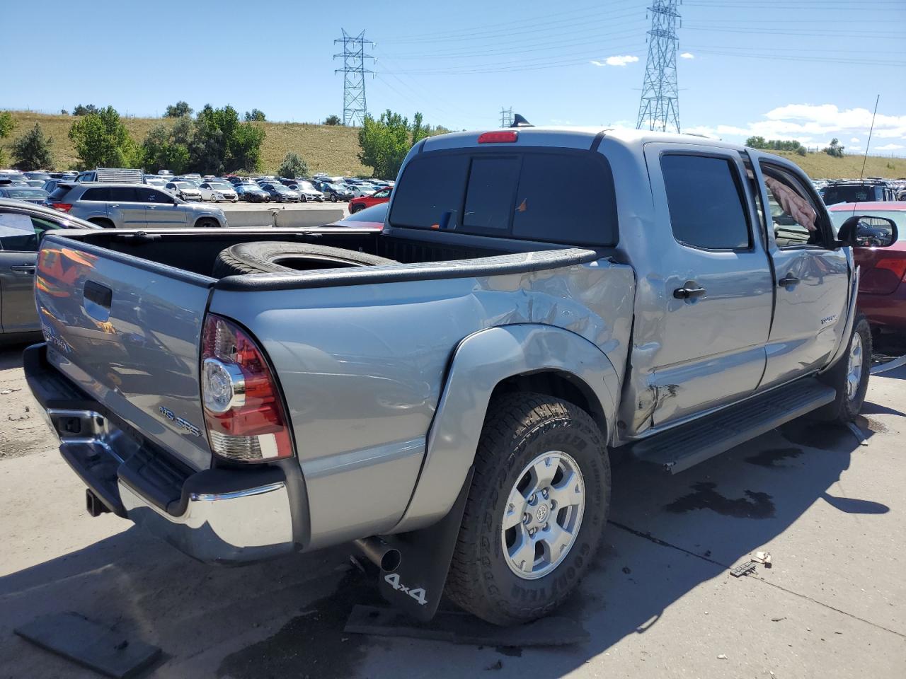 Image 3 of 2014 TOYOTA TACOMA DOUBLE CAB 2014 with VIN 3TMLU4EN9EM157608