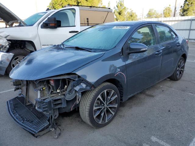 Image 1 of 2018 TOYOTA COROLLA L 2018 with VIN 5YFBURHE0JP756601