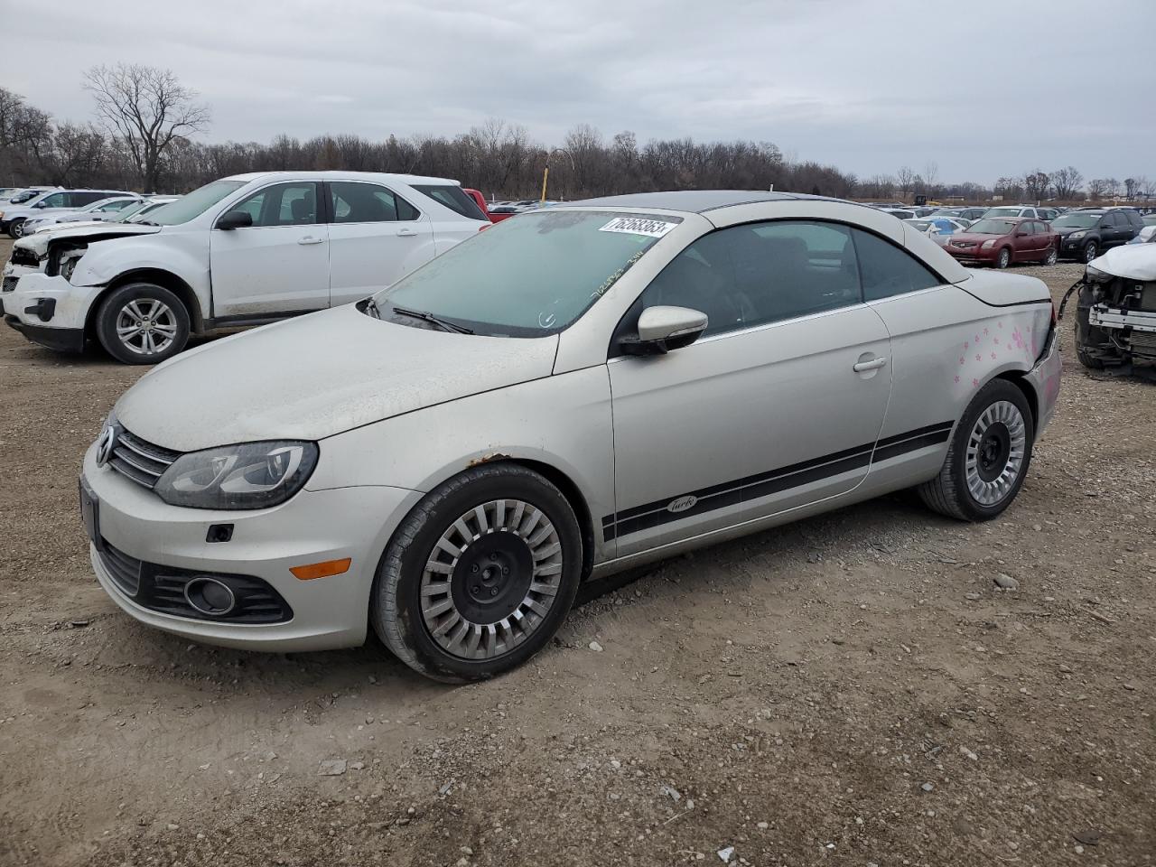 Image 1 of 2012 VOLKSWAGEN EOS LUX 2012 with VIN WVWFW7AH9CV005890