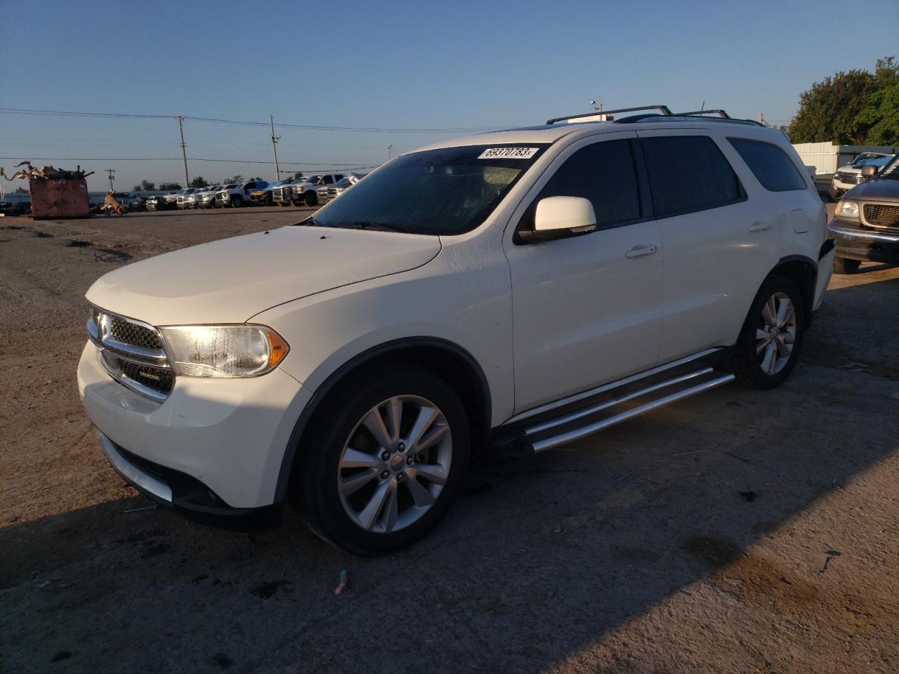 Image 1 of 2012 DODGE DURANGO CREW 2012 with VIN 1C4SDHDT4CC217490