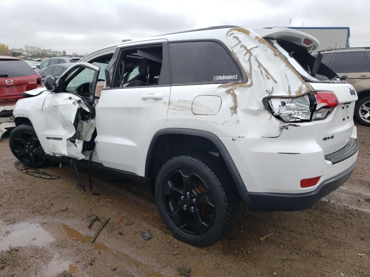 Image 2 of 2018 JEEP GRAND CHEROKEE LAREDO 2018 with VIN 1C4RJFAG7JC499611