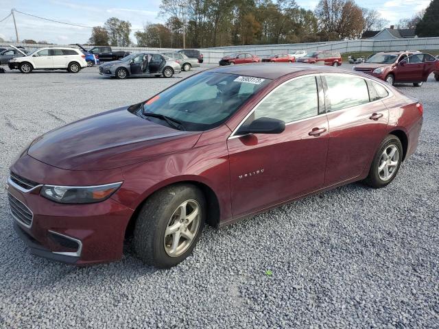 Image 1 of 2016 CHEVROLET MALIBU LS 2016 with VIN 1G1ZB5ST0GF186788