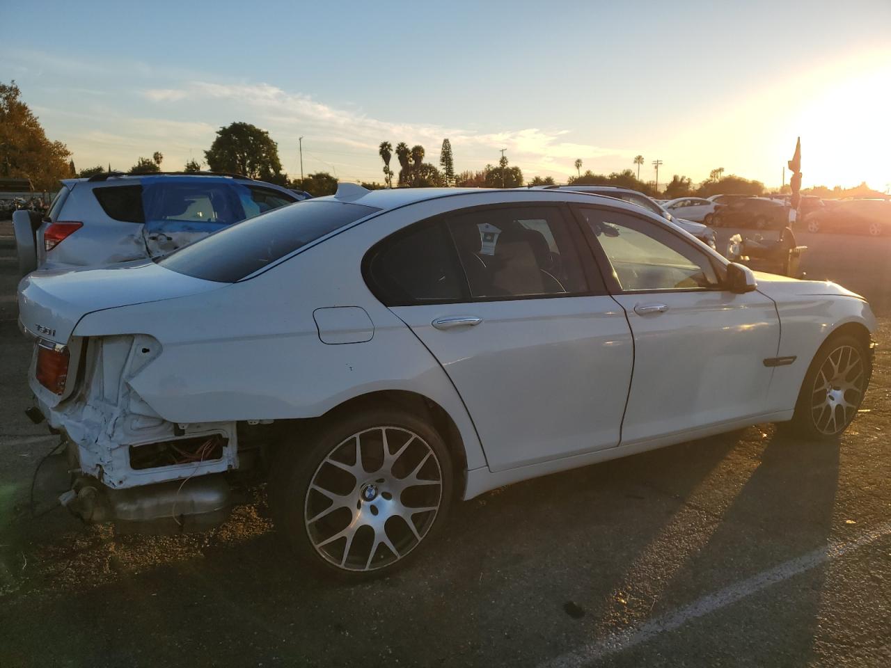 Image 3 of 2012 BMW 750 I 2012 with VIN WBAKA8C55CCY37466