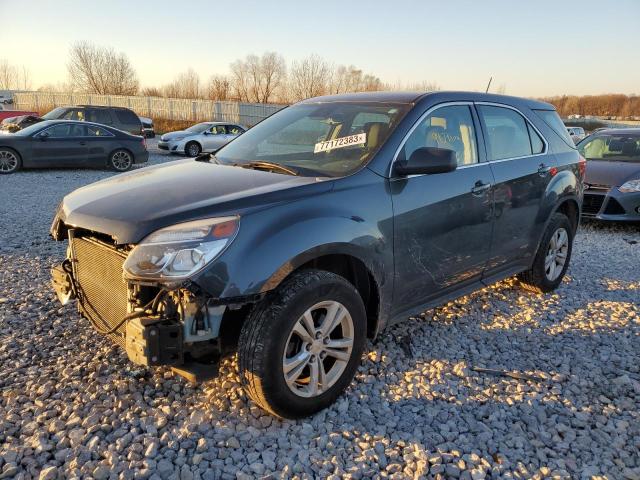 Image 1 of 2017 CHEVROLET EQUINOX LS 2017 with VIN 2GNALBEK3H6123772