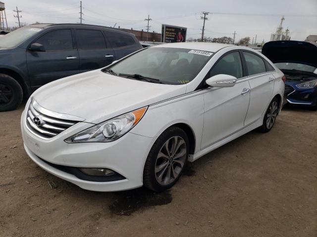 Obraz 1 z 2014 HYUNDAI SONATA SE 2014 z VIN 5NPEC4AC8EH874796