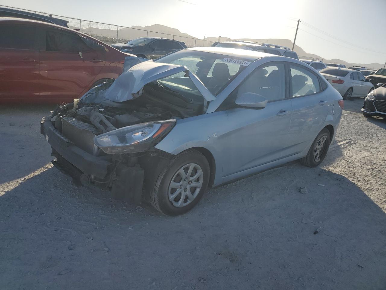 Obraz 1 z 2012 HYUNDAI ACCENT GLS 2012 z VIN KMHCT4AE2CU198210