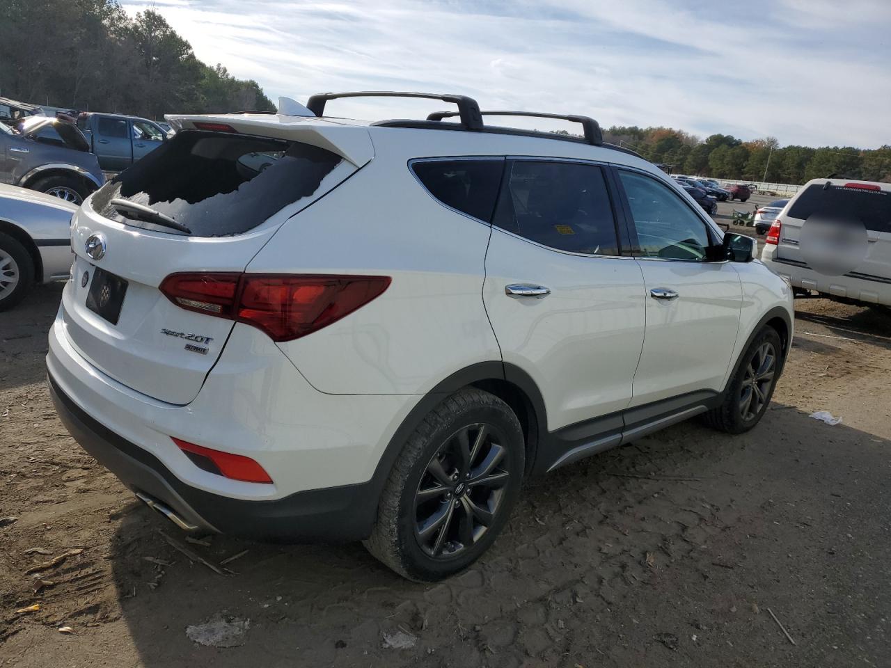 Image 3 of 2018 HYUNDAI SANTA FE SPORT  2018 with VIN 5XYZW4LA4JG534261