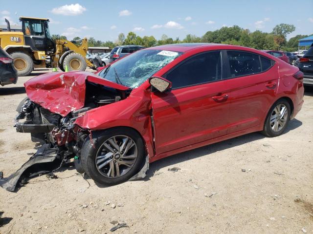 Image 1 of 2019 HYUNDAI ELANTRA SEL 2019 with VIN KMHD84LF6KU879139