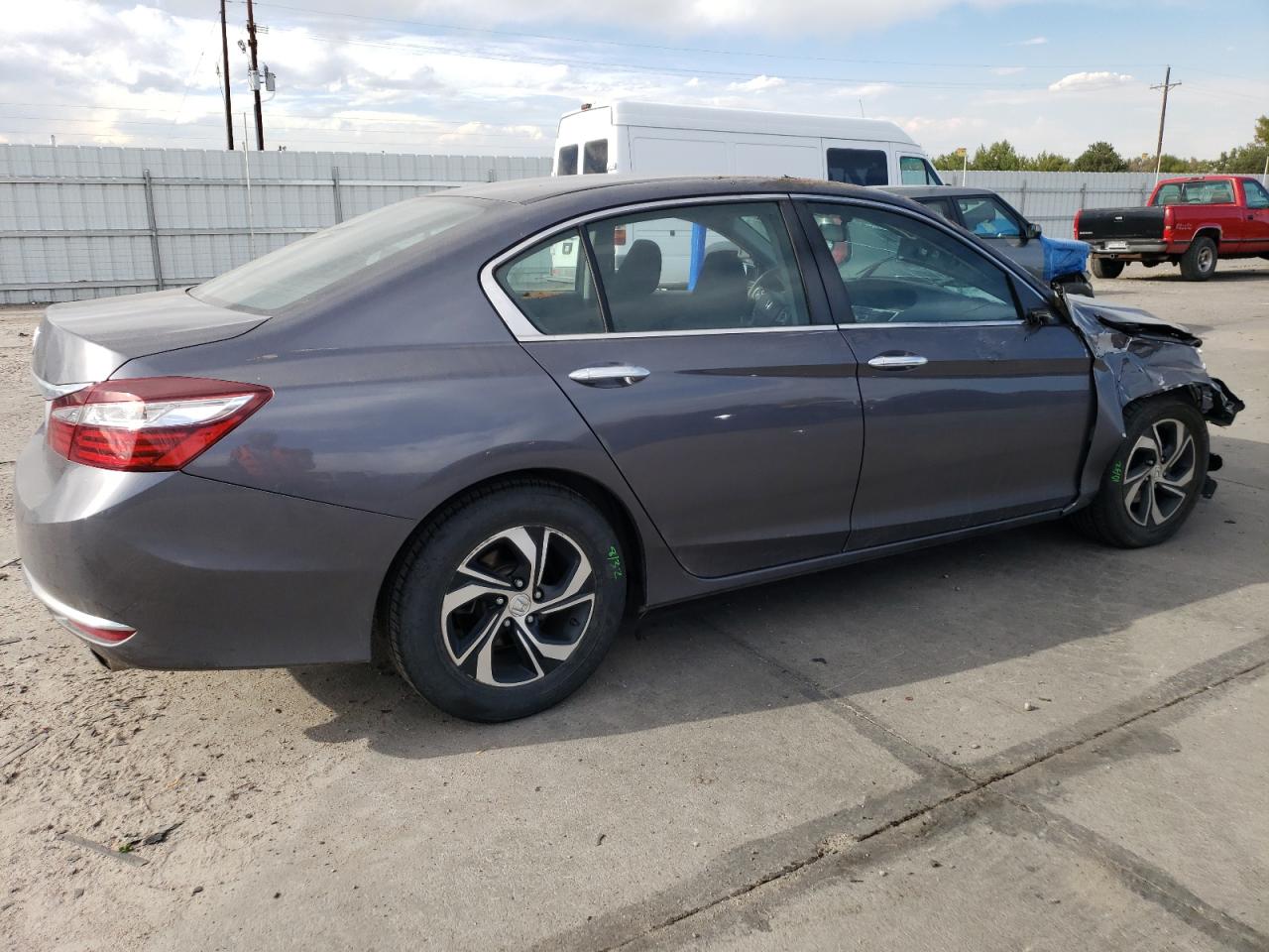 Image 3 of 2017 HONDA ACCORD LX 2017 with VIN 1HGCR2F38HA230067