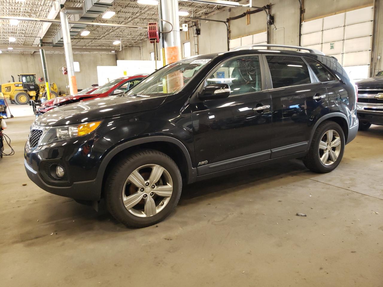 Image 1 of 2013 KIA SORENTO EX 2013 with VIN 5XYKUDA27DG373332